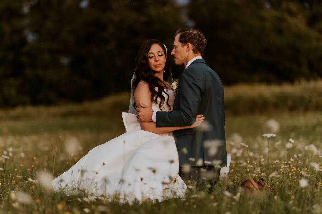 Wedding Couple at Ravenwood Country Club