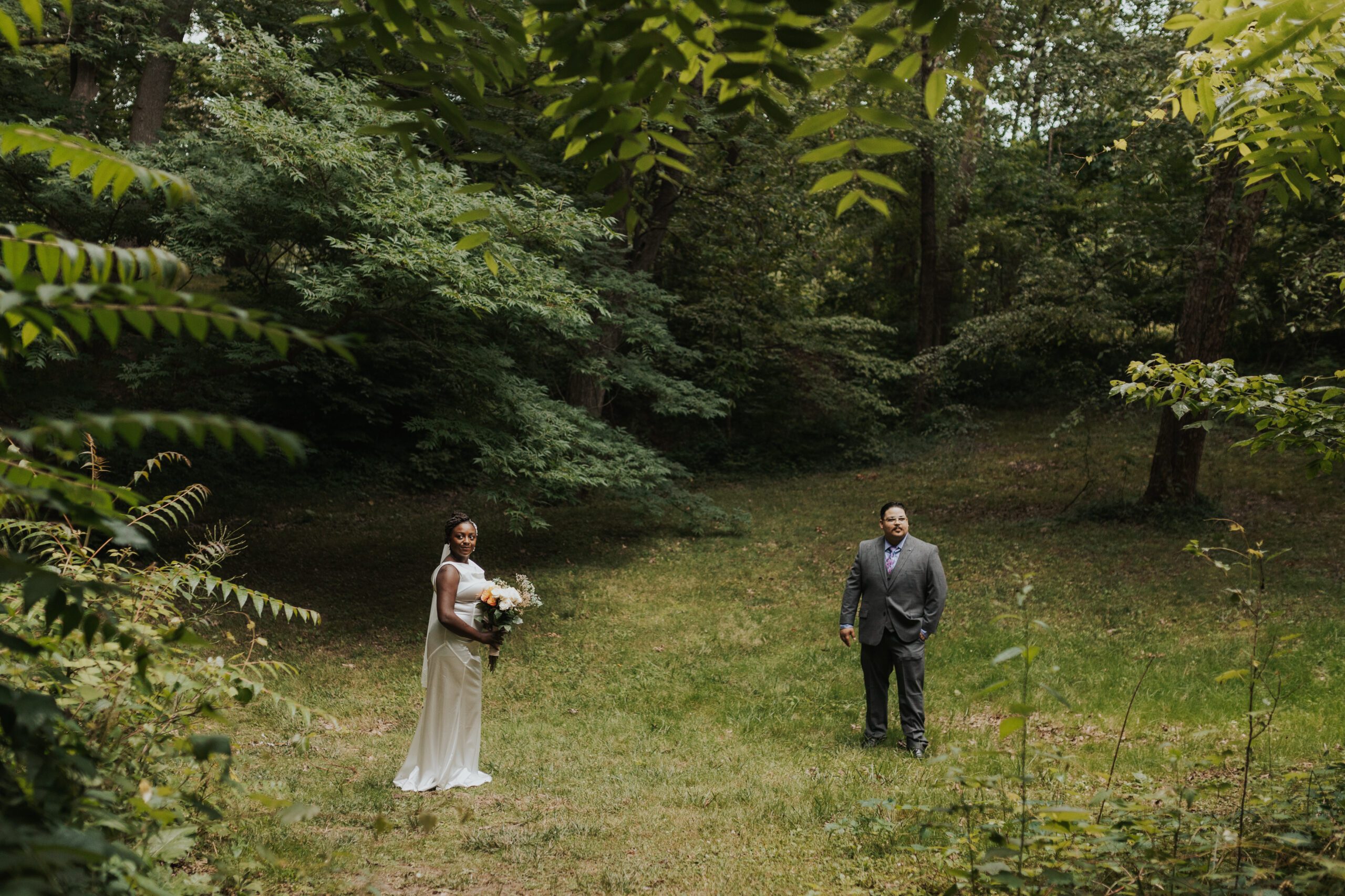 Wedding Couple at Highland Park Rochester NY