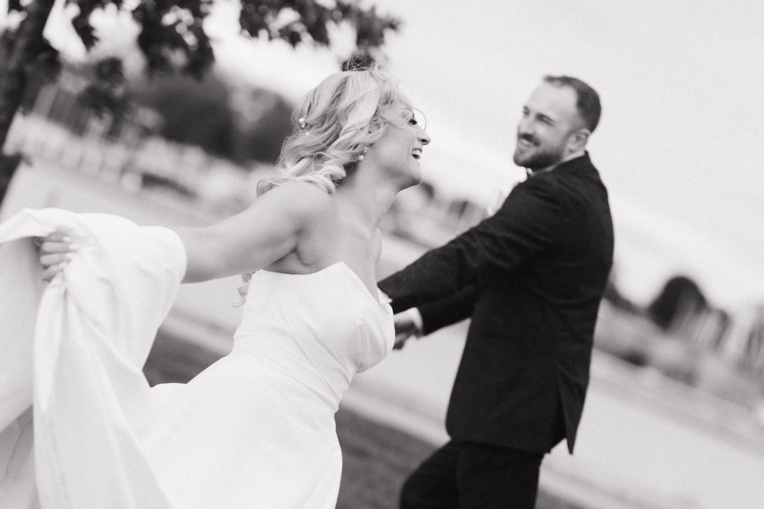 Wedding Couple at Arbor at the Port Rochester NY